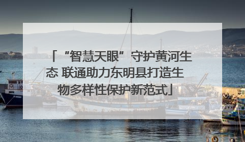 “智慧天眼”守护黄河生态 联通助力东明县打造生物多样性保护新范式
