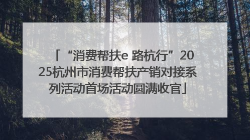 “消费帮扶e 路杭行”2025杭州市消费帮扶产销对接系列活动首场活动圆满收官