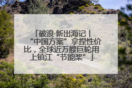 破浪·新出海记丨 “中国方案”拿捏性价比，全球近万艘巨轮用上镇江“节能桨”