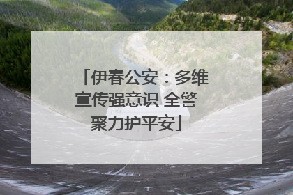 伊春公安：多维宣传强意识 全警聚力护平安