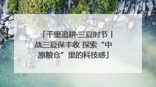 千里追耕·三夏时节丨战三夏保丰收 探索“中原粮仓”里的科技感