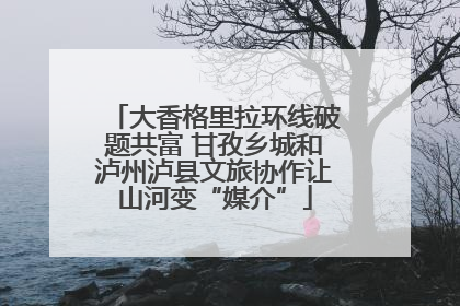 大香格里拉环线破题共富 甘孜乡城和泸州泸县文旅协作让山河变“媒介”