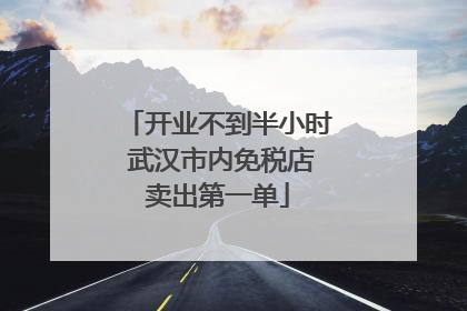 开业不到半小时 武汉市内免税店卖出第一单