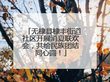 无棣县棣丰街道社区开展消夏联欢会，共绘民族团结同心圆！
