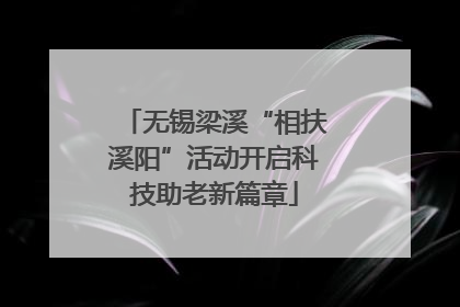无锡梁溪“相扶溪阳”活动开启科技助老新篇章