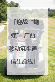 迎战“蝴蝶” 广西移动筑牢通信生命线