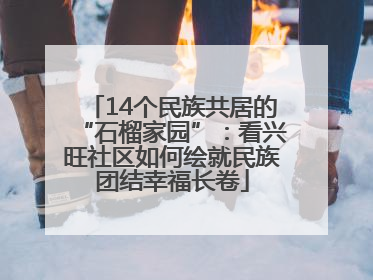 14个民族共居的“石榴家园”：看兴旺社区如何绘就民族团结幸福长卷
