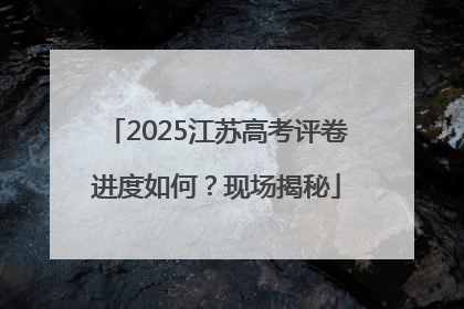 2025江苏高考评卷进度如何？现场揭秘