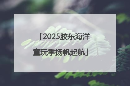 2025胶东海洋童玩季扬帆起航